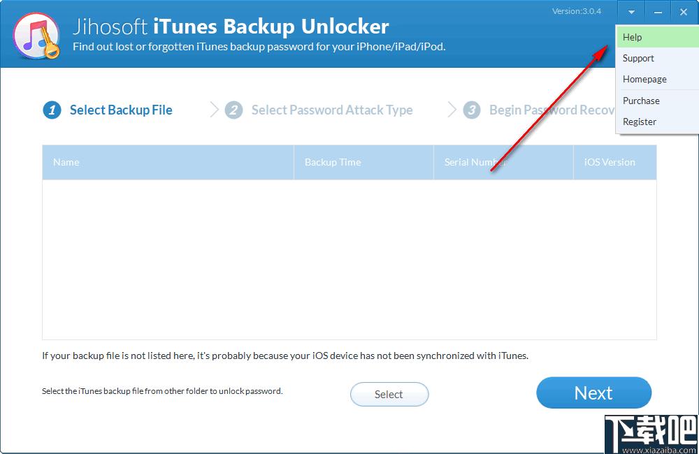 Jihosoft iTunes Backup Unlocker下载,解锁工具,解密软件
