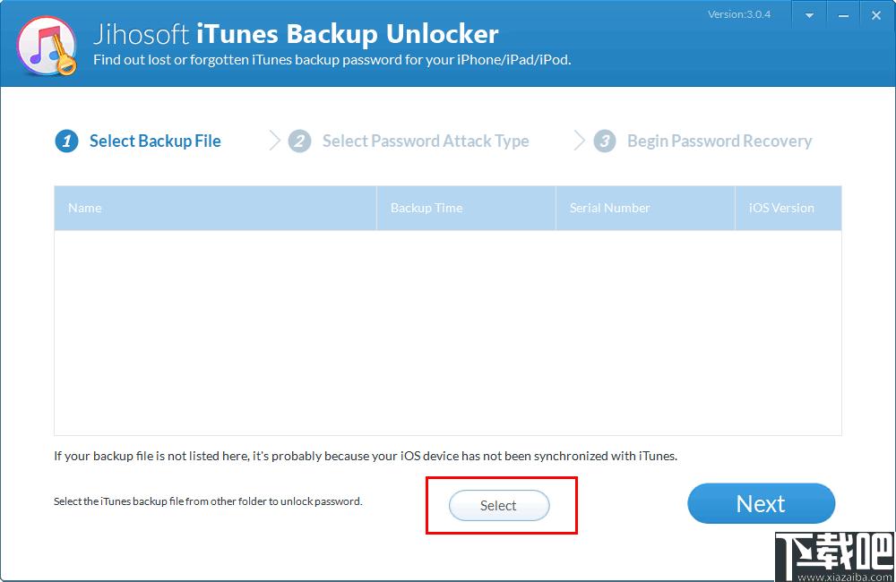 Jihosoft iTunes Backup Unlocker下载,解锁工具,解密软件