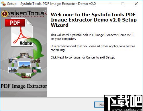 SysInfoTools PDF Image Extractor下载,图片提取,PDF工具