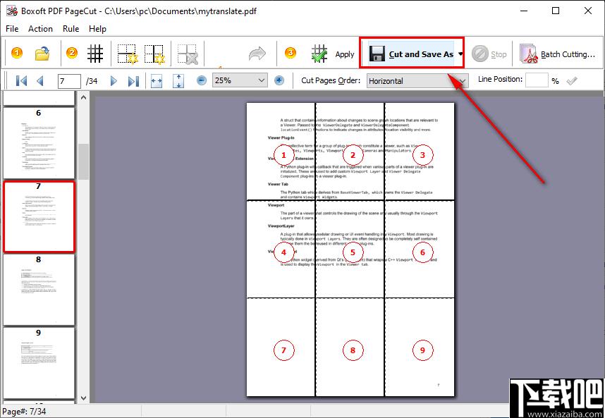 Boxoft PDF PageCut下载,页面剪切,PDF裁剪,PDF工具