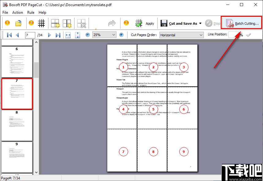 Boxoft PDF PageCut下载,页面剪切,PDF裁剪,PDF工具