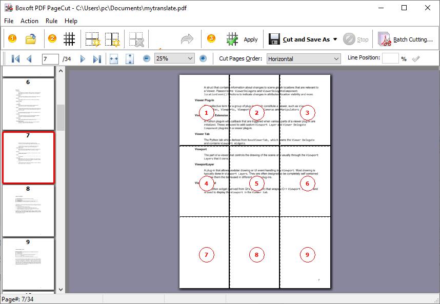 Boxoft PDF PageCut下载,页面剪切,PDF裁剪,PDF工具