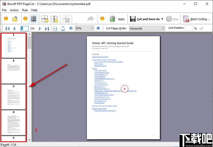 Boxoft PDF PageCut下载,页面剪切,PDF裁剪,PDF工具