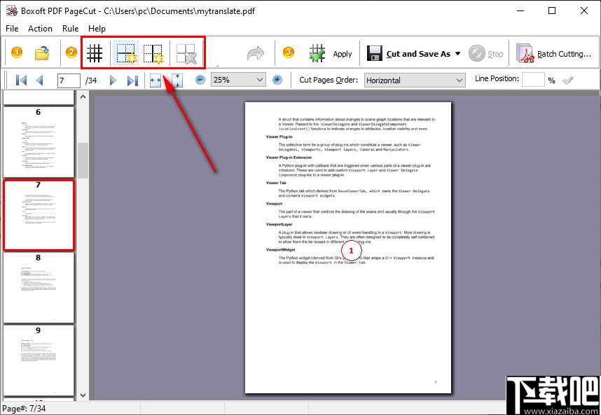 Boxoft PDF PageCut下载,页面剪切,PDF裁剪,PDF工具