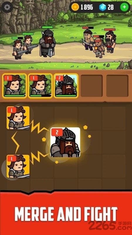grow knights手游下载,growknights,放置游戏,合成游戏