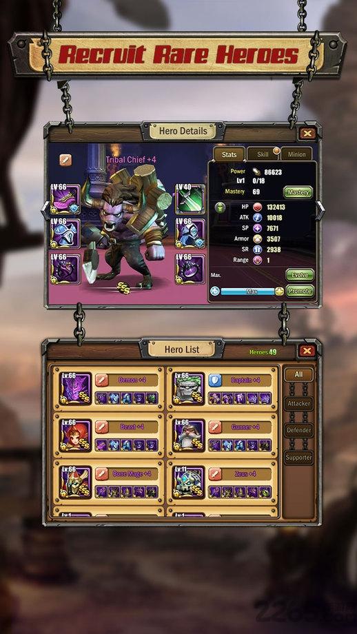 英雄之王中文版(lord of heroes)下载,英雄之王,rpg游戏,策略游戏